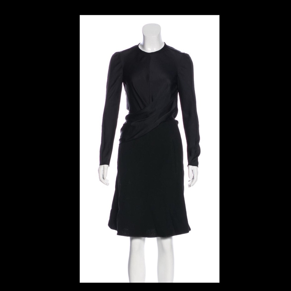 Carven Long sleeve midi dress